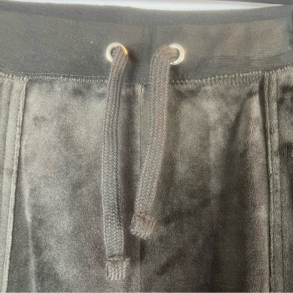 Bebe,  Velvet Joggers, Y2L 90’s sweatpants Low Rise Flare Bebe Gray  XL - Picture 6 of 17